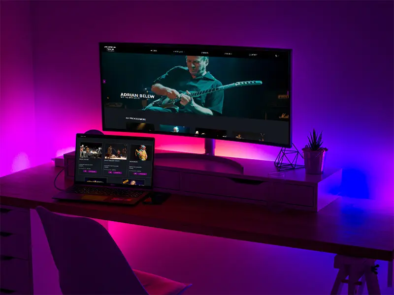 Page d'accueil du site 'Kaloubadia théâtre'